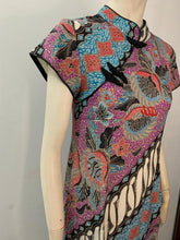 将图片加载到图库查看器,Terquise Orange Purple Black & White CHONG SAM Batik