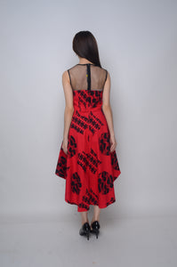 Dress - Modern Elegant HI LO Batik DRESS