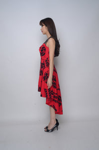 Dress - Modern Elegant HI LO Batik DRESS