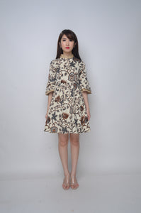 Dress - Modern Batik Rare Ivory  Color
