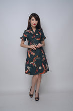 Load image into Gallery viewer, Dress - Modern Batik with Chinese Phoenix Art
