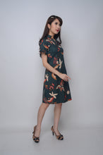 Load image into Gallery viewer, Dress - Modern Batik with Chinese Phoenix Art
