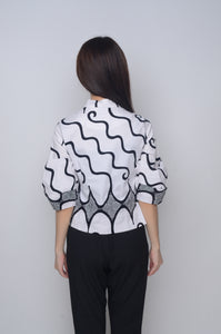 Blouse - Modern Batik Jacket