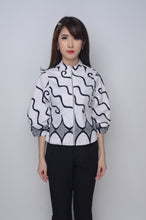 Load image into Gallery viewer, Blouse - Modern Batik Jacket
