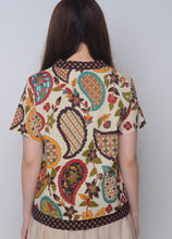 Load image into Gallery viewer, HURRY LAST ONE!!  Blouse - Modern Batik Design
