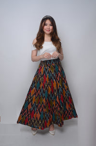 Long Skirt - Stylist Batik Art Print