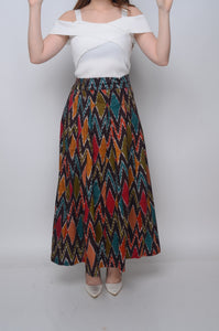 Long Skirt - Stylist Batik Art Print