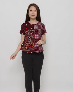 Blouse - Working in Style with Timore Motif