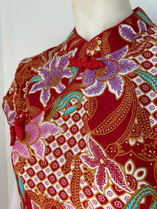 RED CHINESE NEW YEAR - Cheong Sam Batik