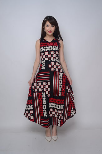 Dress - Modern Batik Contempo Batik Dress - Modern Batik Contempo Batik